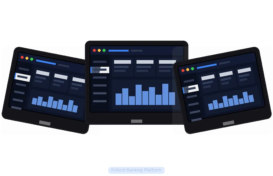 Fintech Banking Platform screenshot