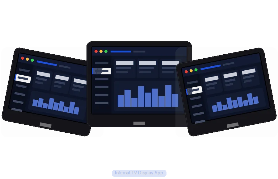 Internal TV Display Application screenshot