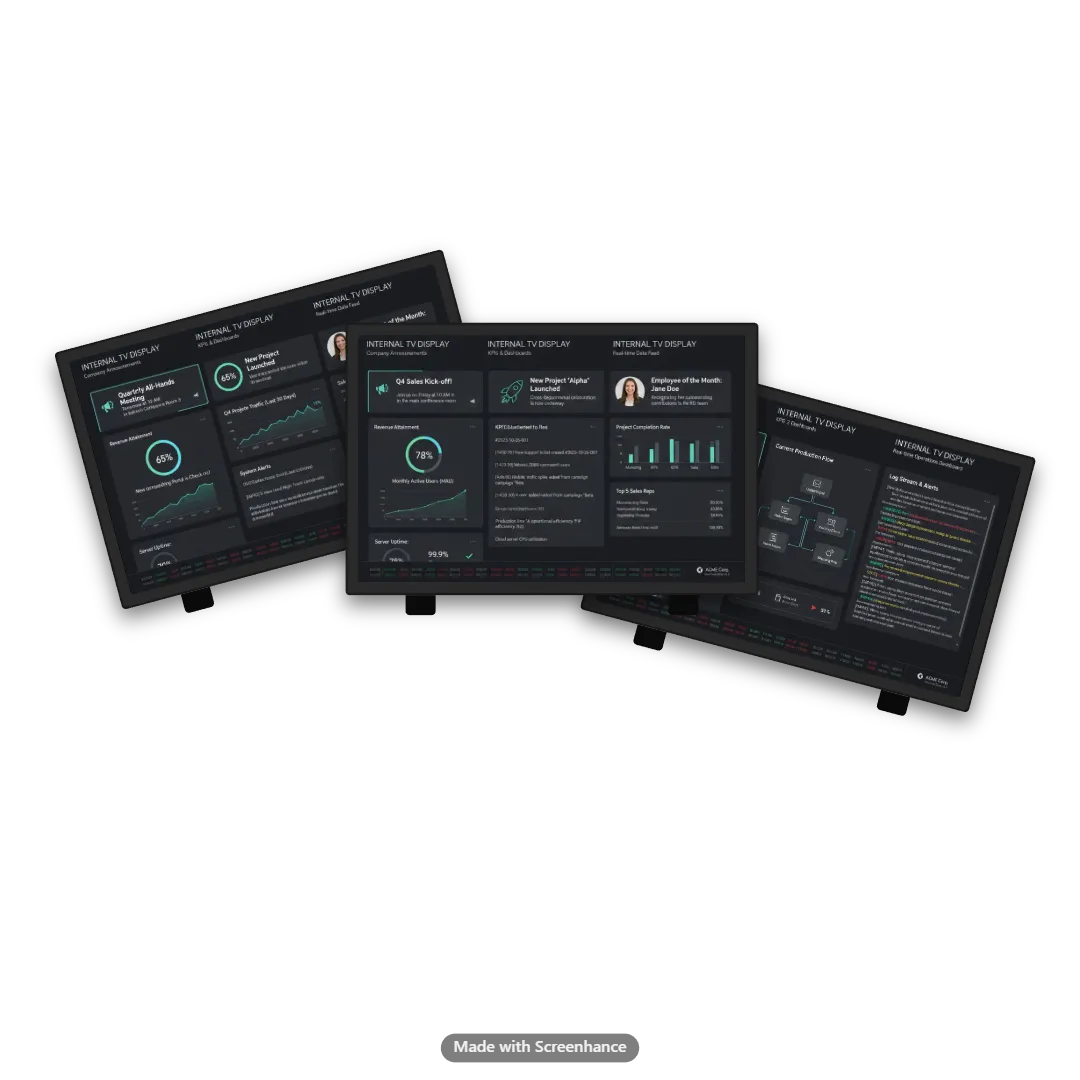 Multi-Platform E-learning System screenshot